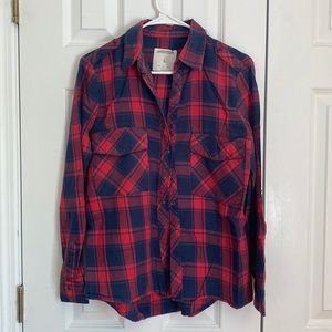 ZARA | PLAID SHIRT | SIZE L